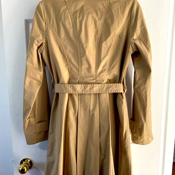 Belted tan Trench-coat by OXMO Size M - Picture 2 of 7